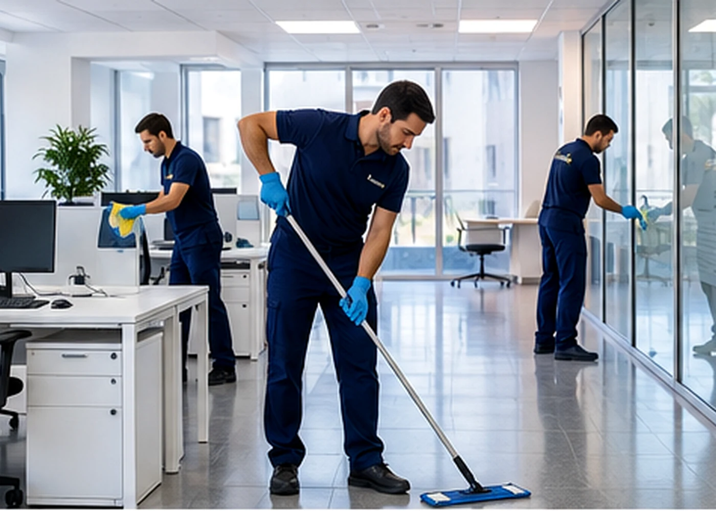 Servicio de limpieza de oficinas y locales